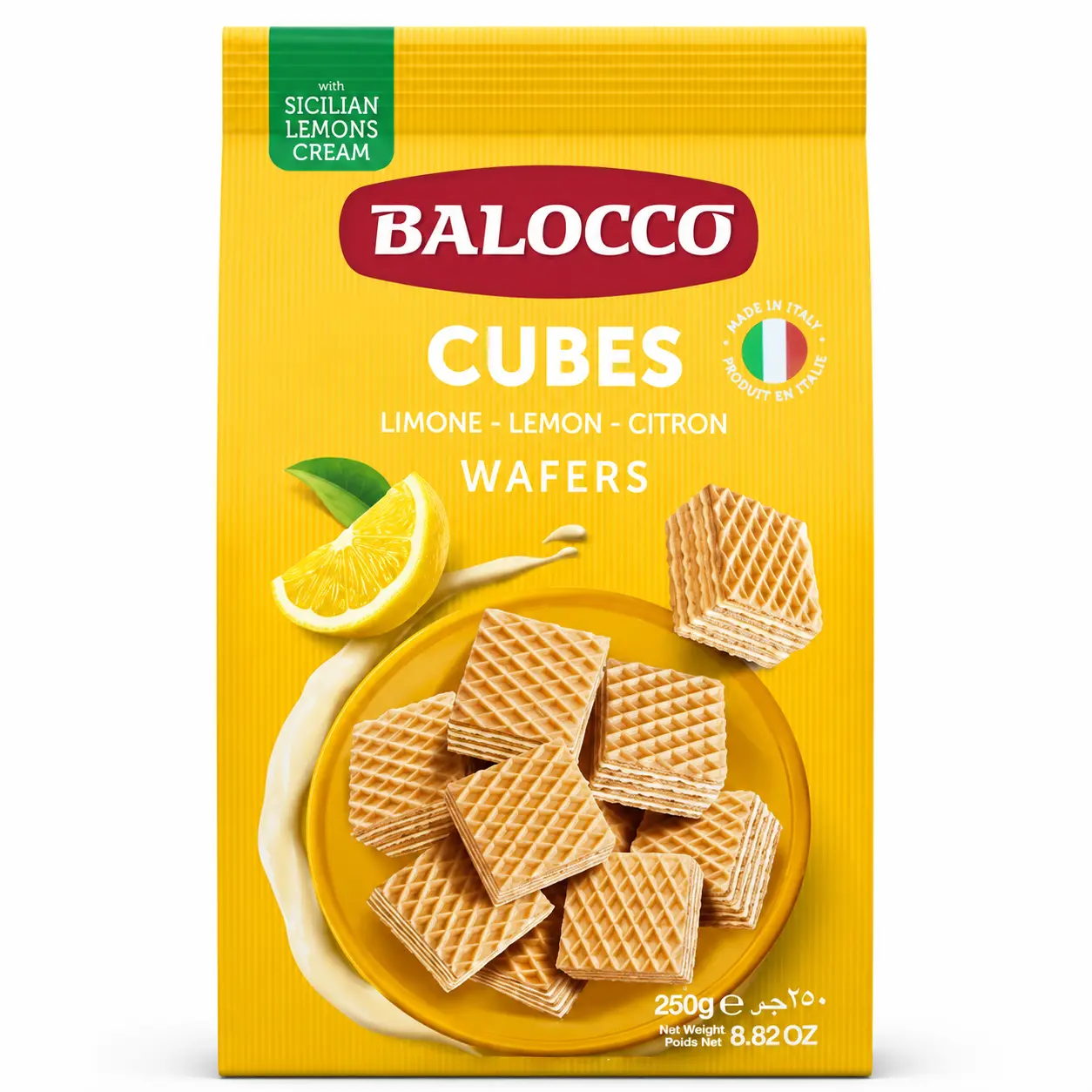 Wafers Limonlu (Küp Gofret) 250 Gr - Görsel 2